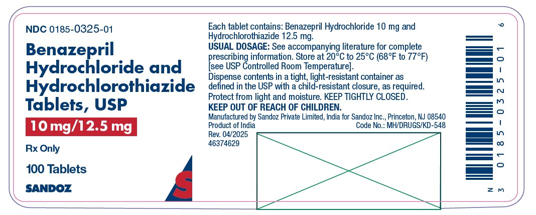 Benazepril Hydrochloride And Hydrochlorothiazide